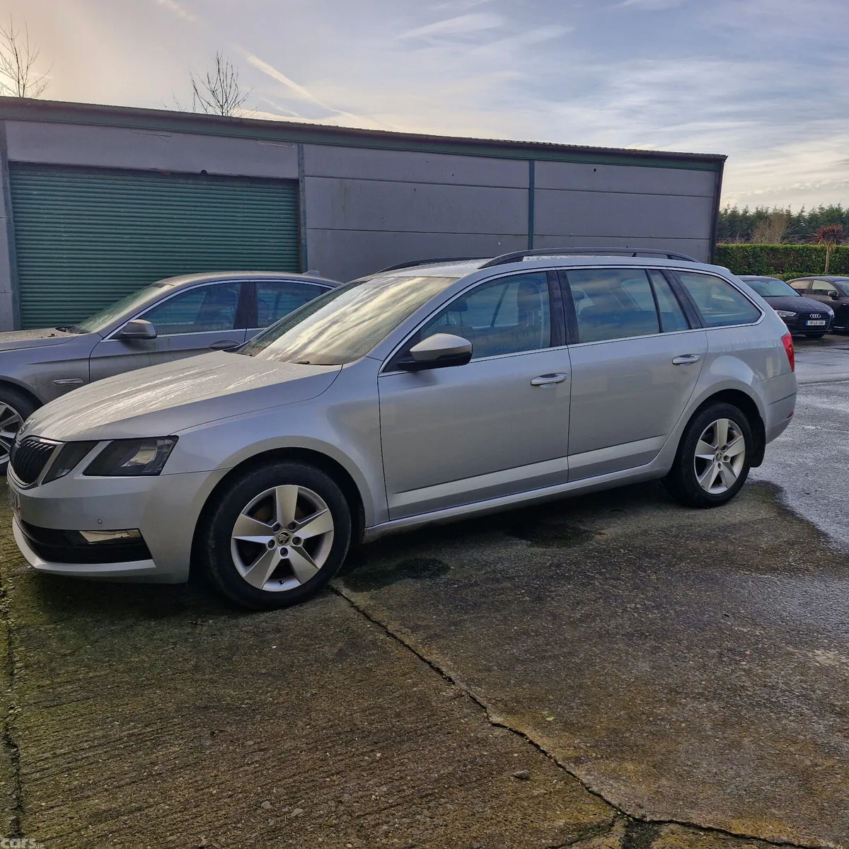 Skoda Octavia Estate, Diesel, 2019, Silver