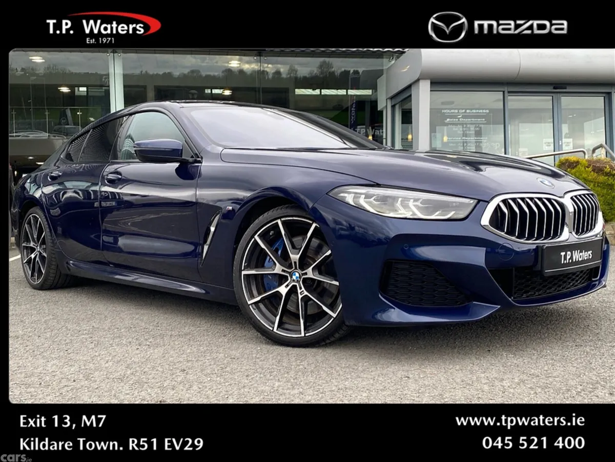 BMW 8-Series Saloon, Diesel, 2020, Blue