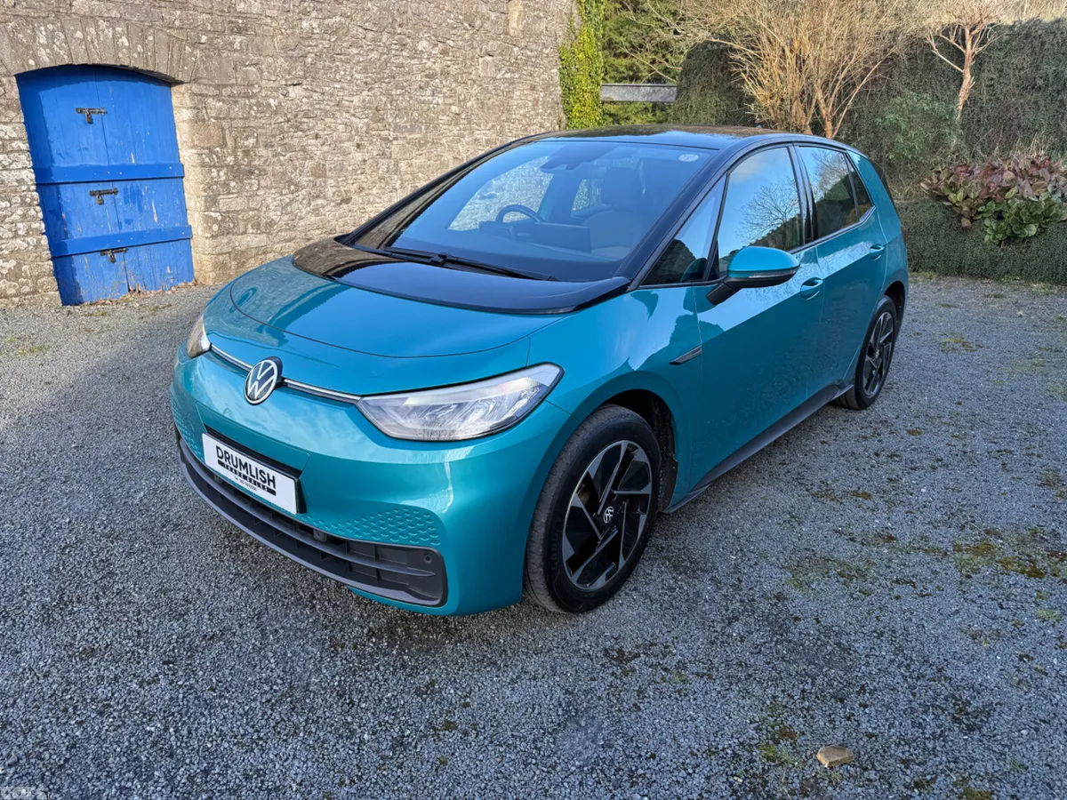 Volkswagen ID.3 Hatchback, Electric, 2022, Green