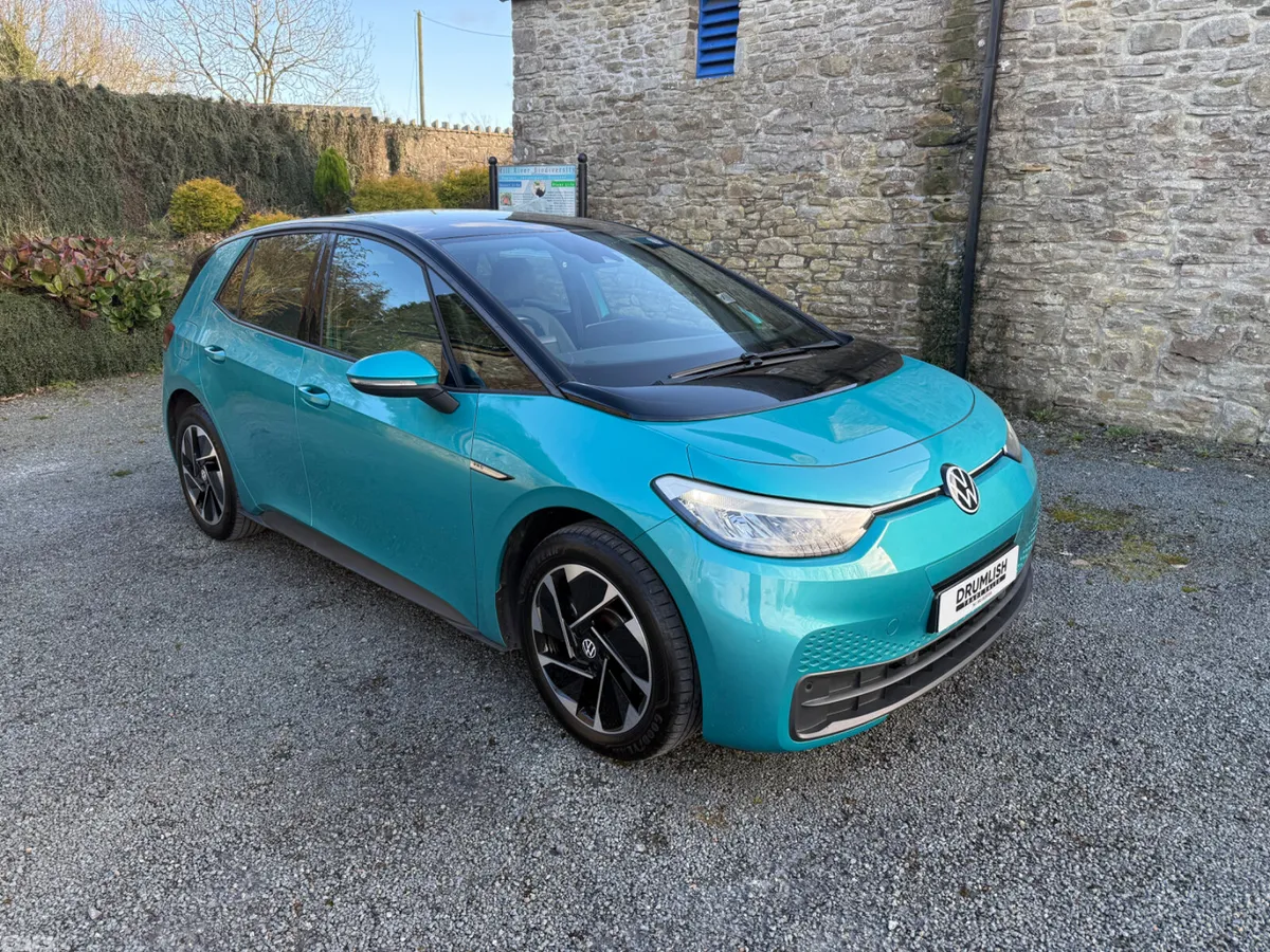 Volkswagen ID.3 Hatchback, Electric, 2022, Green