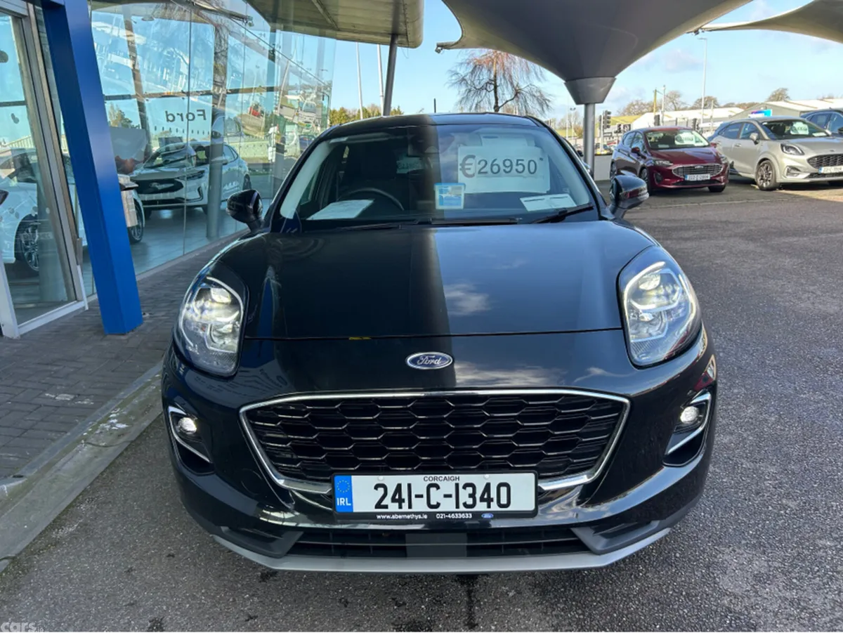 Ford Puma MPV, Petrol Hybrid, 2024, Black