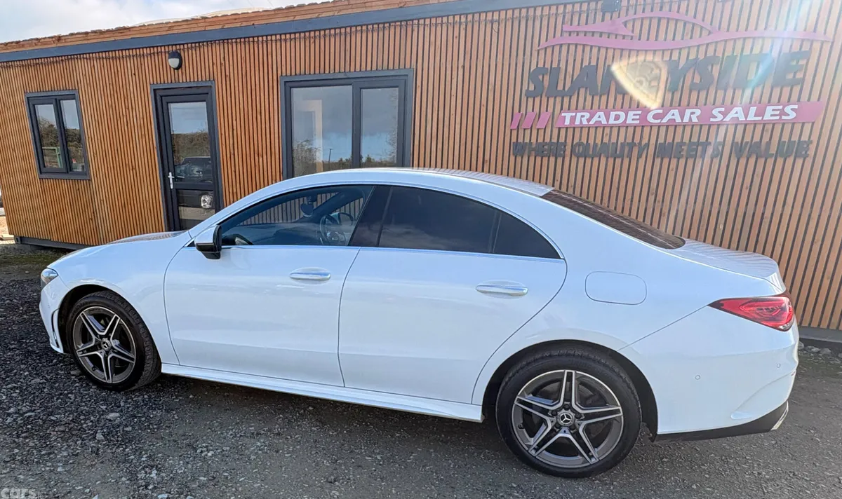Mercedes-Benz CLA Coupe, Petrol Hybrid, 2022, White