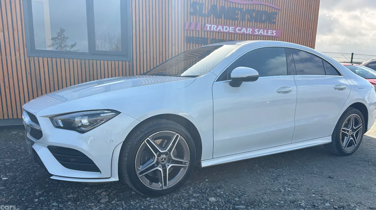 Mercedes-Benz CLA Coupe, Petrol Hybrid, 2022, White