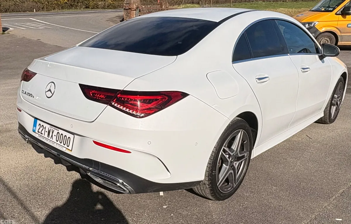 Mercedes-Benz CLA Coupe, Petrol Hybrid, 2022, White