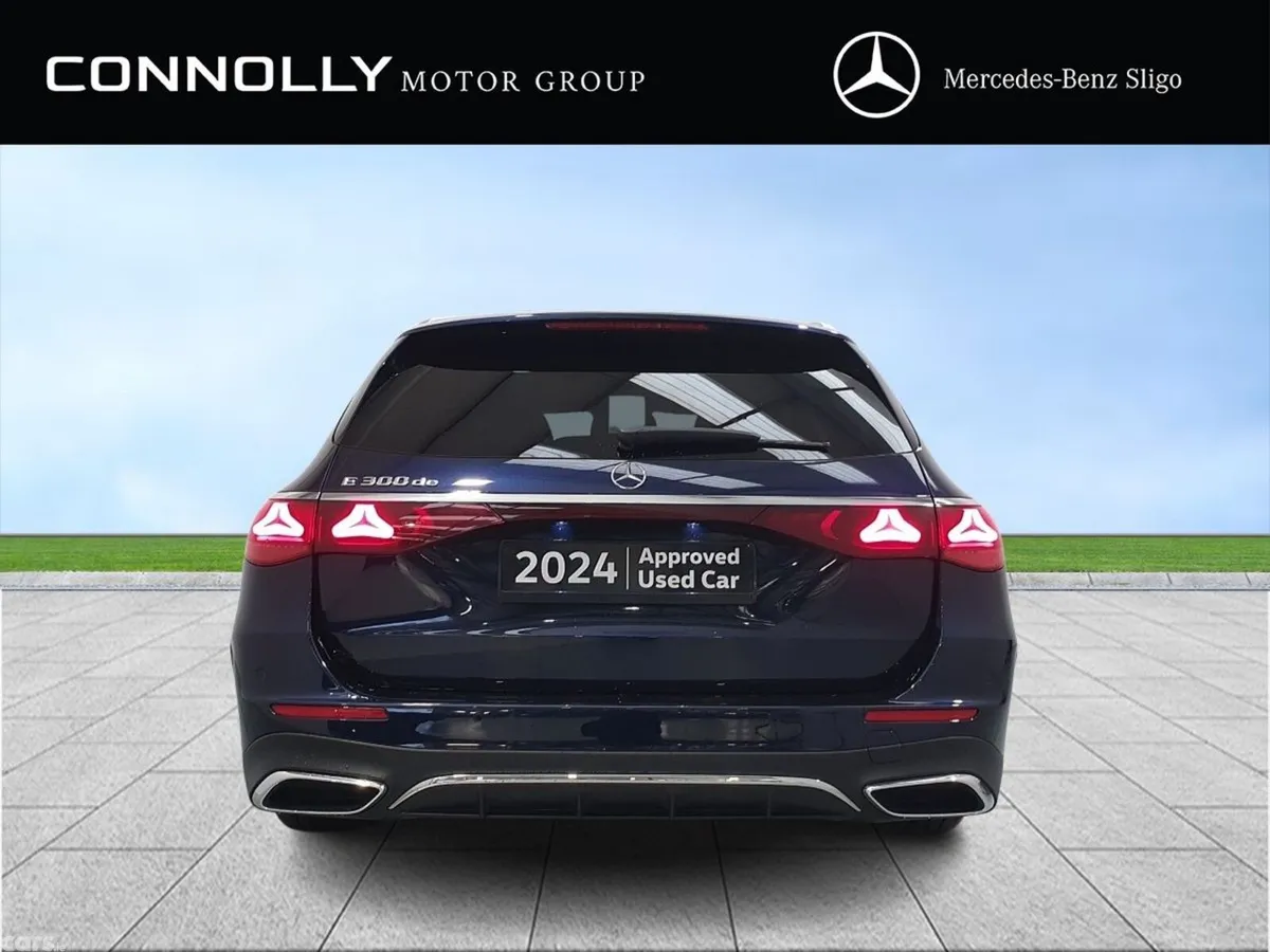 Mercedes-Benz E-Class Estate, Diesel Plug-in Hybrid, 2024, Blue