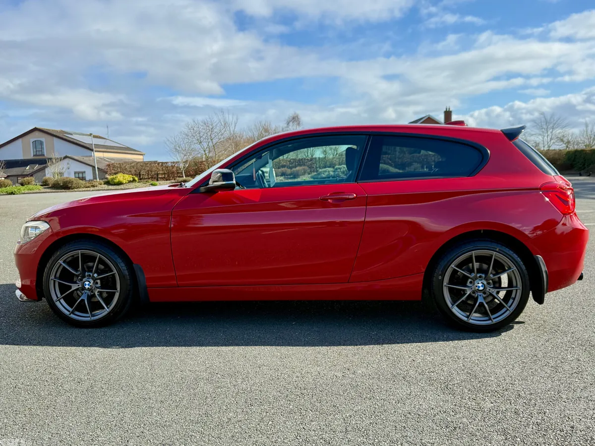 BMW 1-Series Hatchback, Diesel, 2017, Red