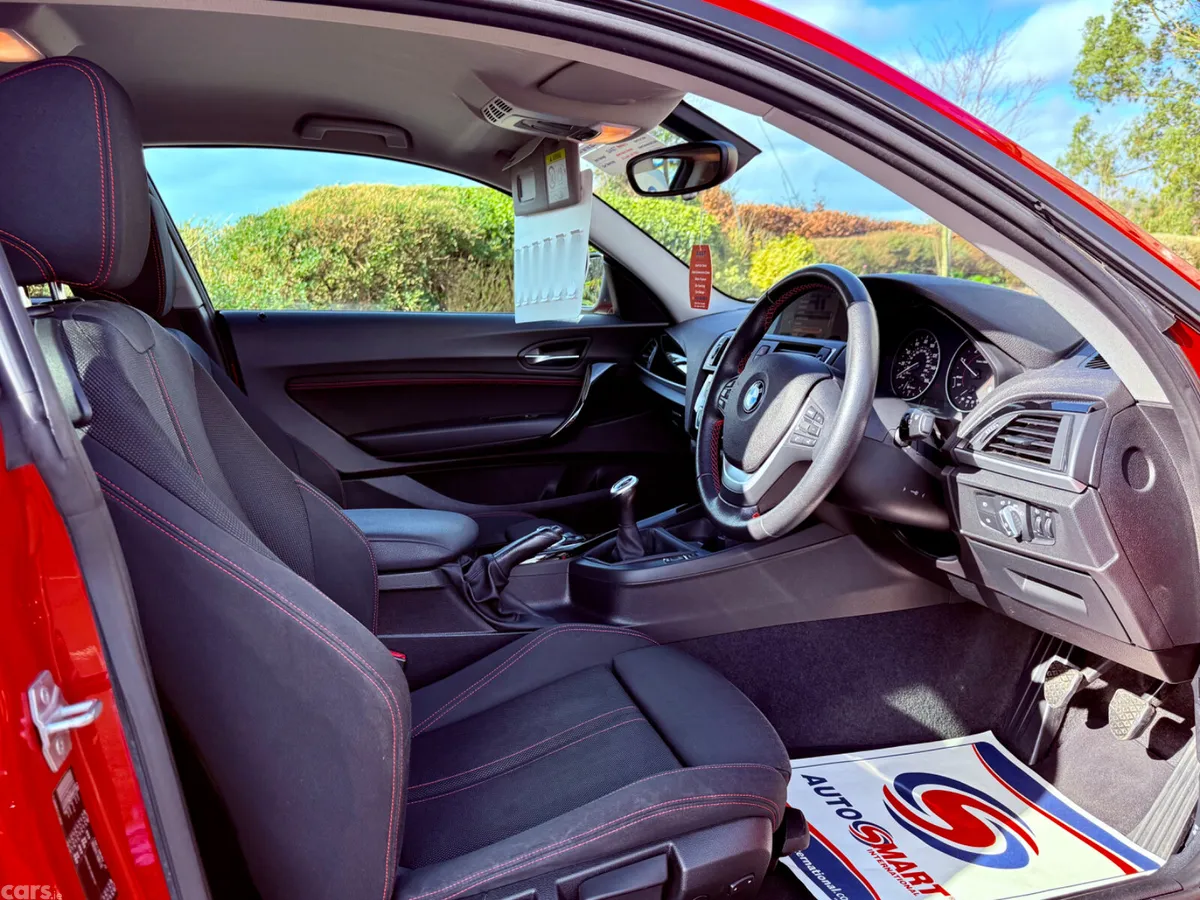 BMW 1-Series Hatchback, Diesel, 2017, Red