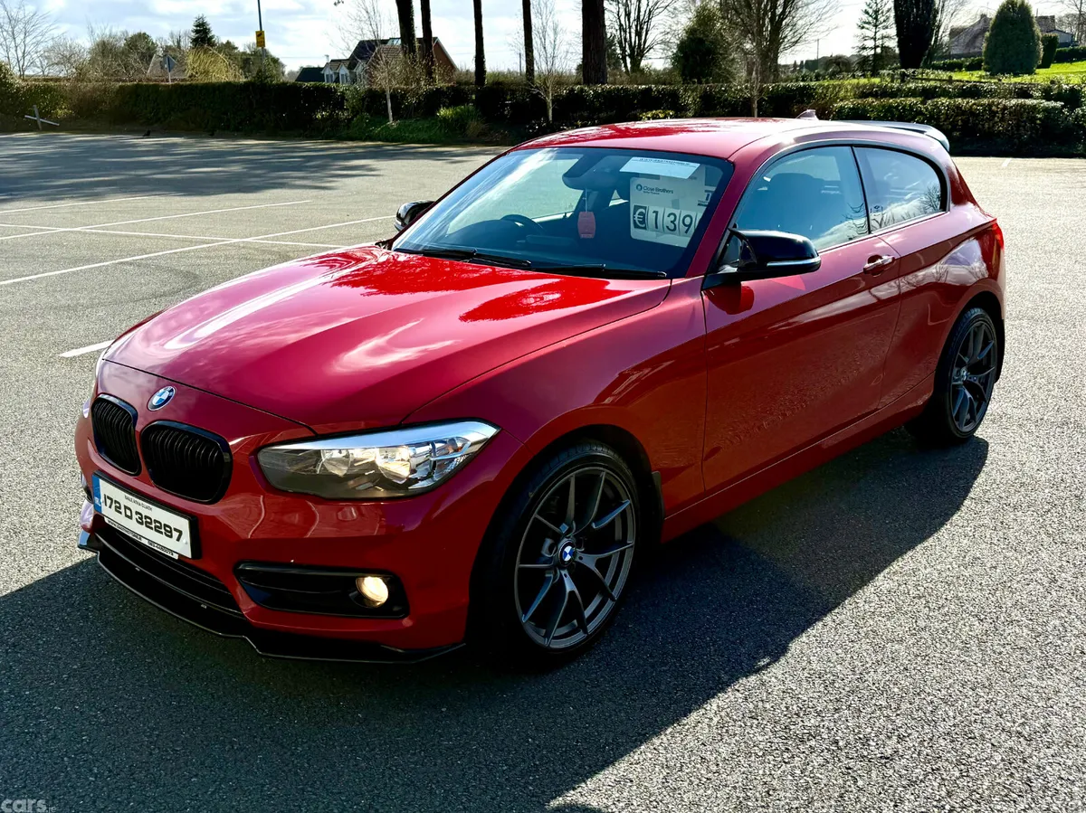 BMW 1-Series Hatchback, Diesel, 2017, Red