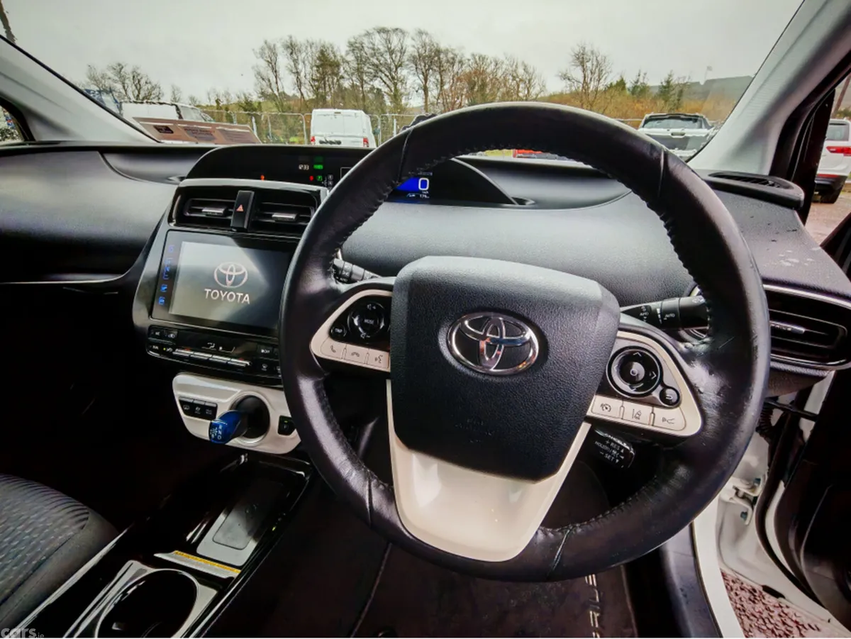 Toyota Prius Hatchback, Petrol Plug-in Hybrid, 2018, White