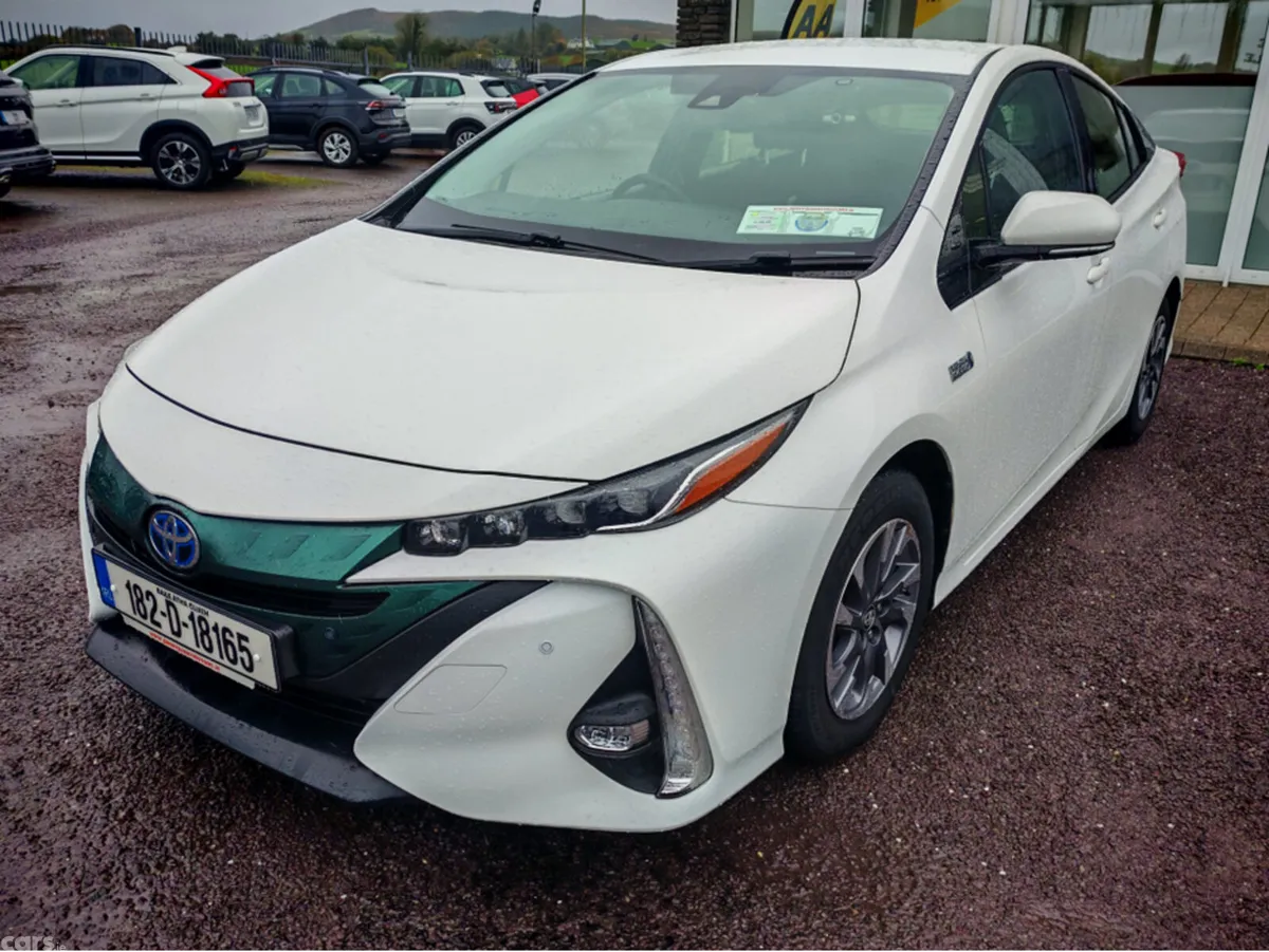 Toyota Prius Hatchback, Petrol Plug-in Hybrid, 2018, White