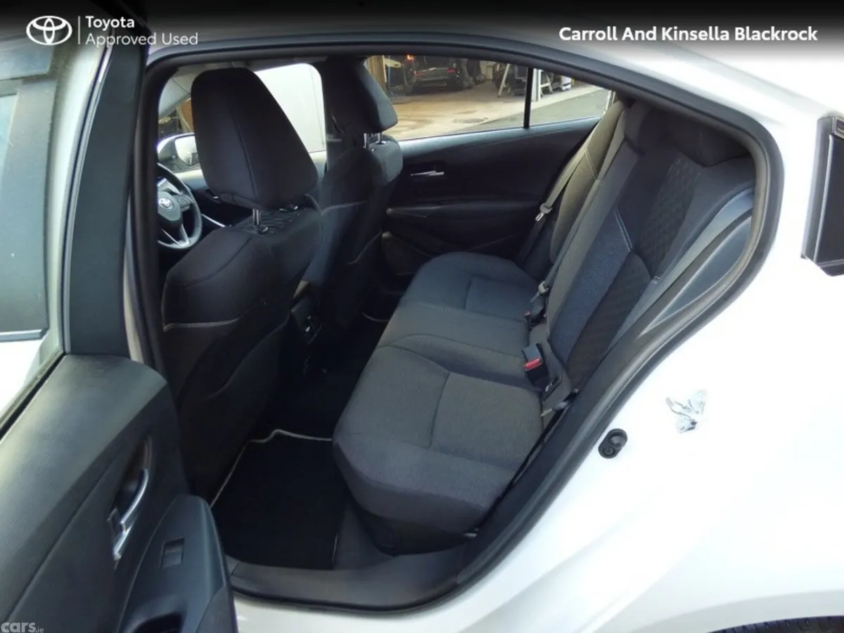 Toyota Corolla Saloon, Petrol Hybrid, 2025, White