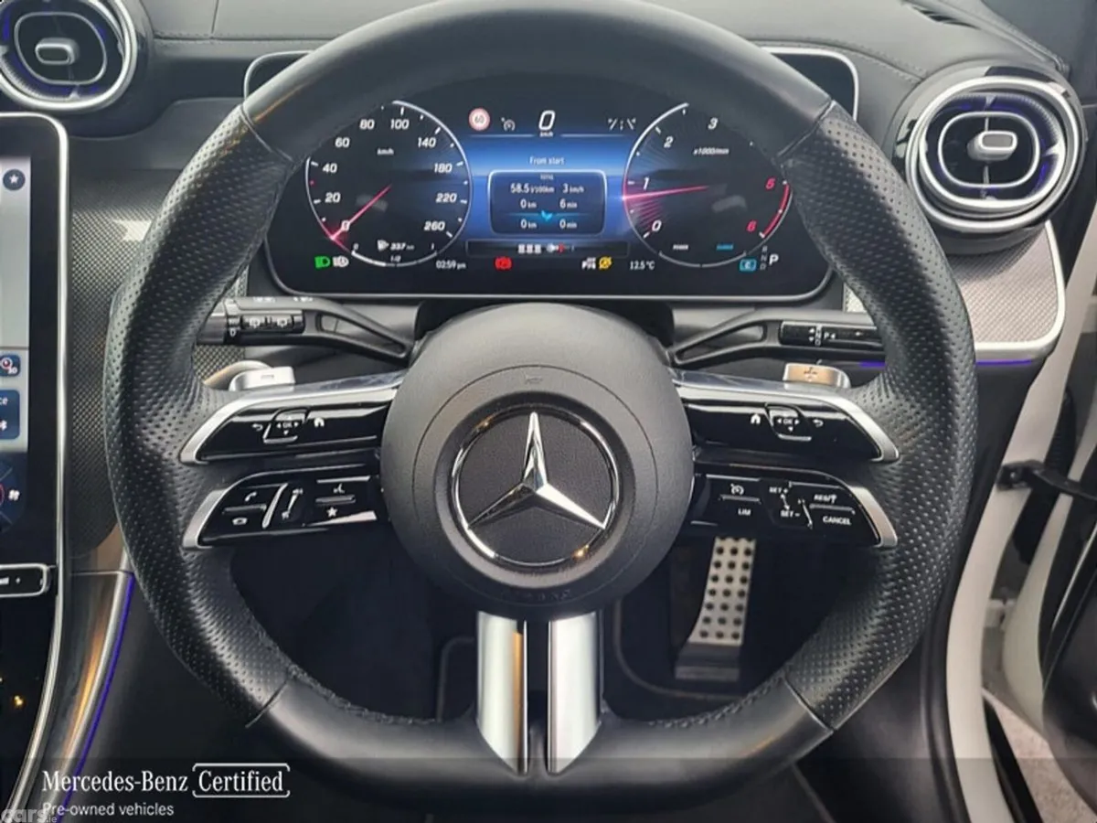 Mercedes-Benz GLC SUV, Diesel Hybrid, 2023, White