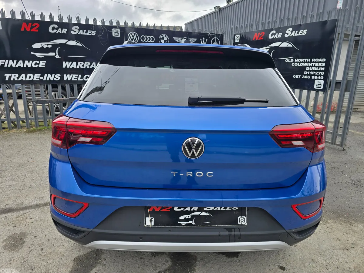 Volkswagen T-Roc SUV, Petrol, 2024, Blue