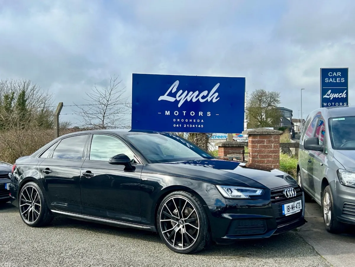 Audi A4 Saloon, Diesel, 2018, Black