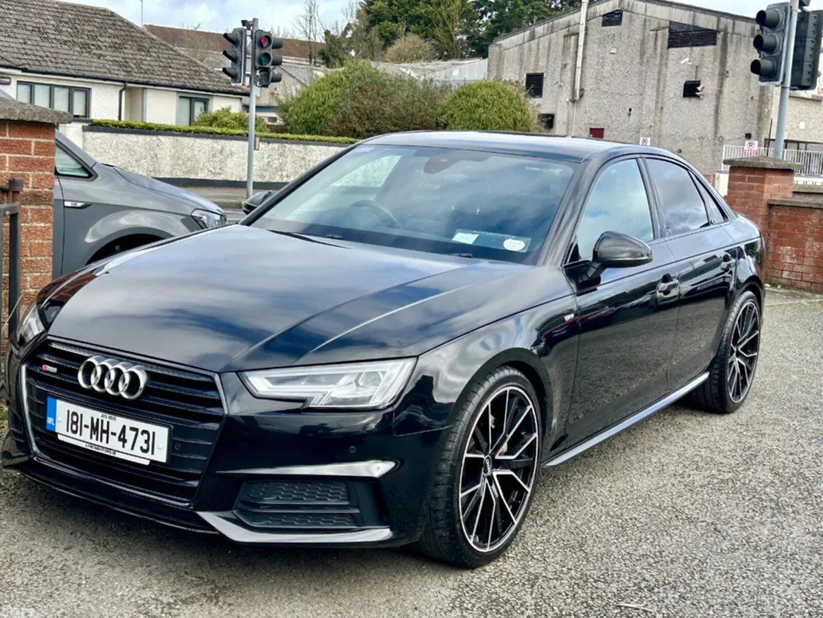 Audi A4 Saloon, Diesel, 2018, Black