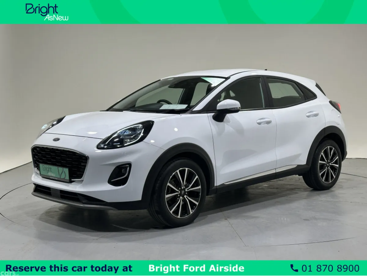 Ford Puma MPV, Petrol Hybrid, 2023, White