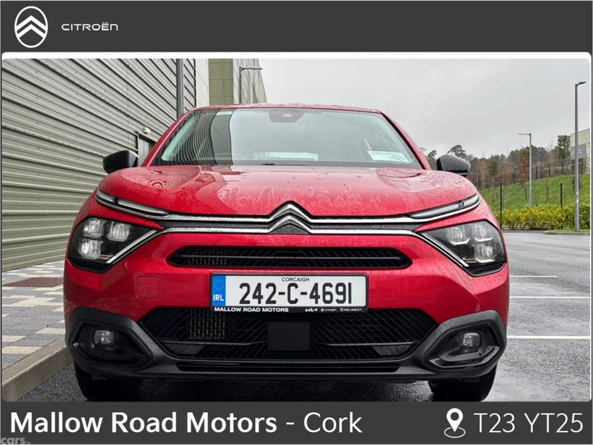 Citroen C4 Hatchback, Petrol, 2024, Red