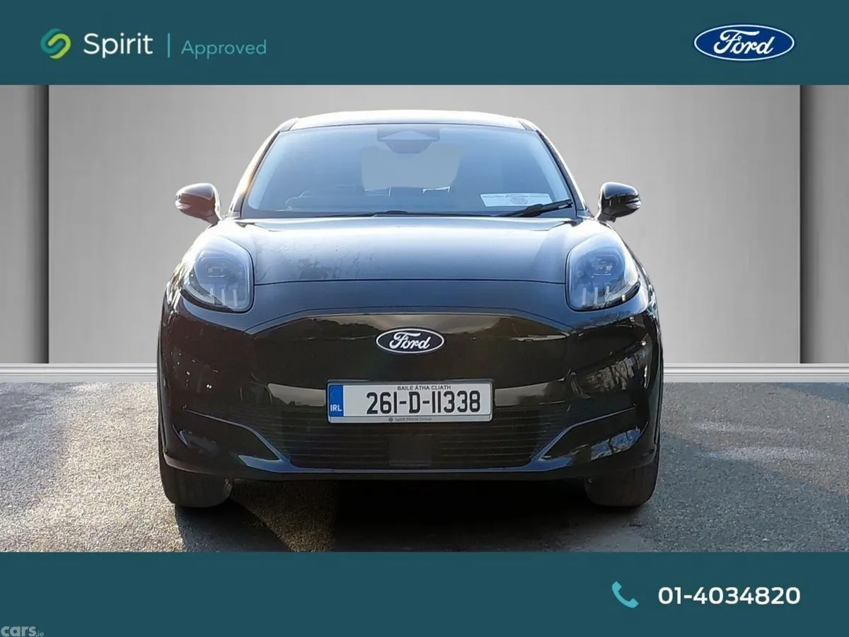 Ford Puma MPV, Electric, 2026, Black