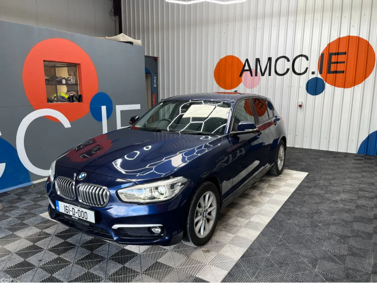 BMW 1-Series Hatchback, Diesel, 2016, Blue