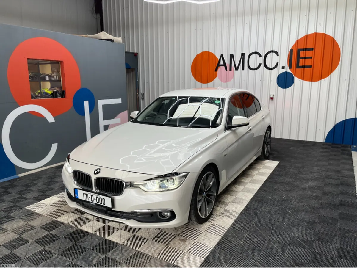 BMW 3-Series Saloon, Diesel, 2017, White