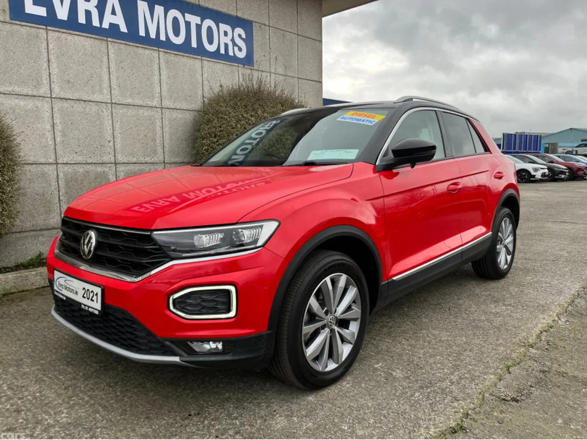 Volkswagen T-Roc SUV, Diesel, 2021, Red