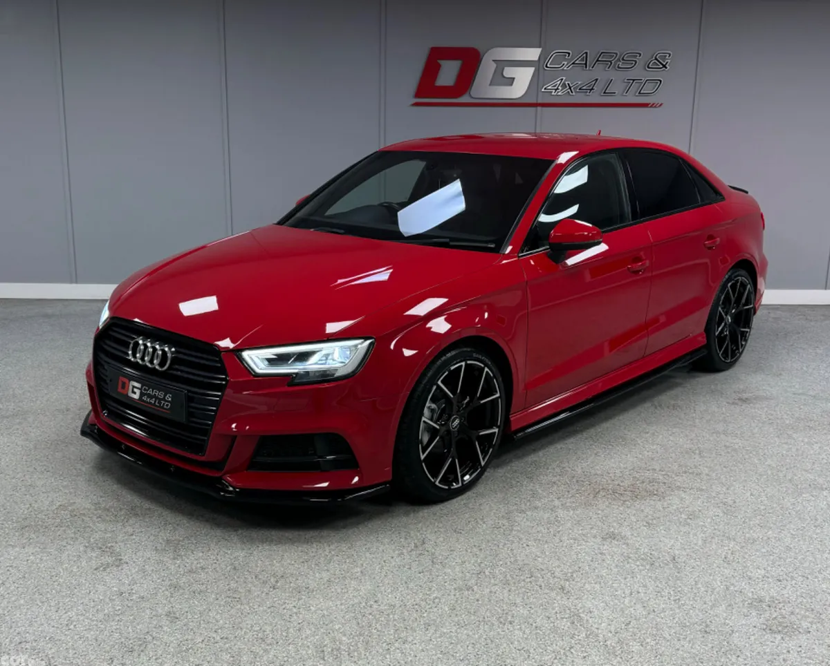 Audi A3 Saloon, Diesel, 2018, Red