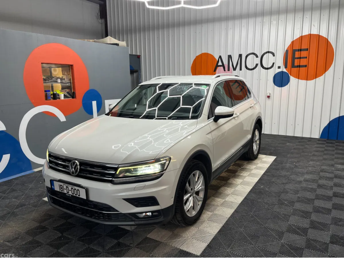 Volkswagen Tiguan SUV, Diesel, 2018, White