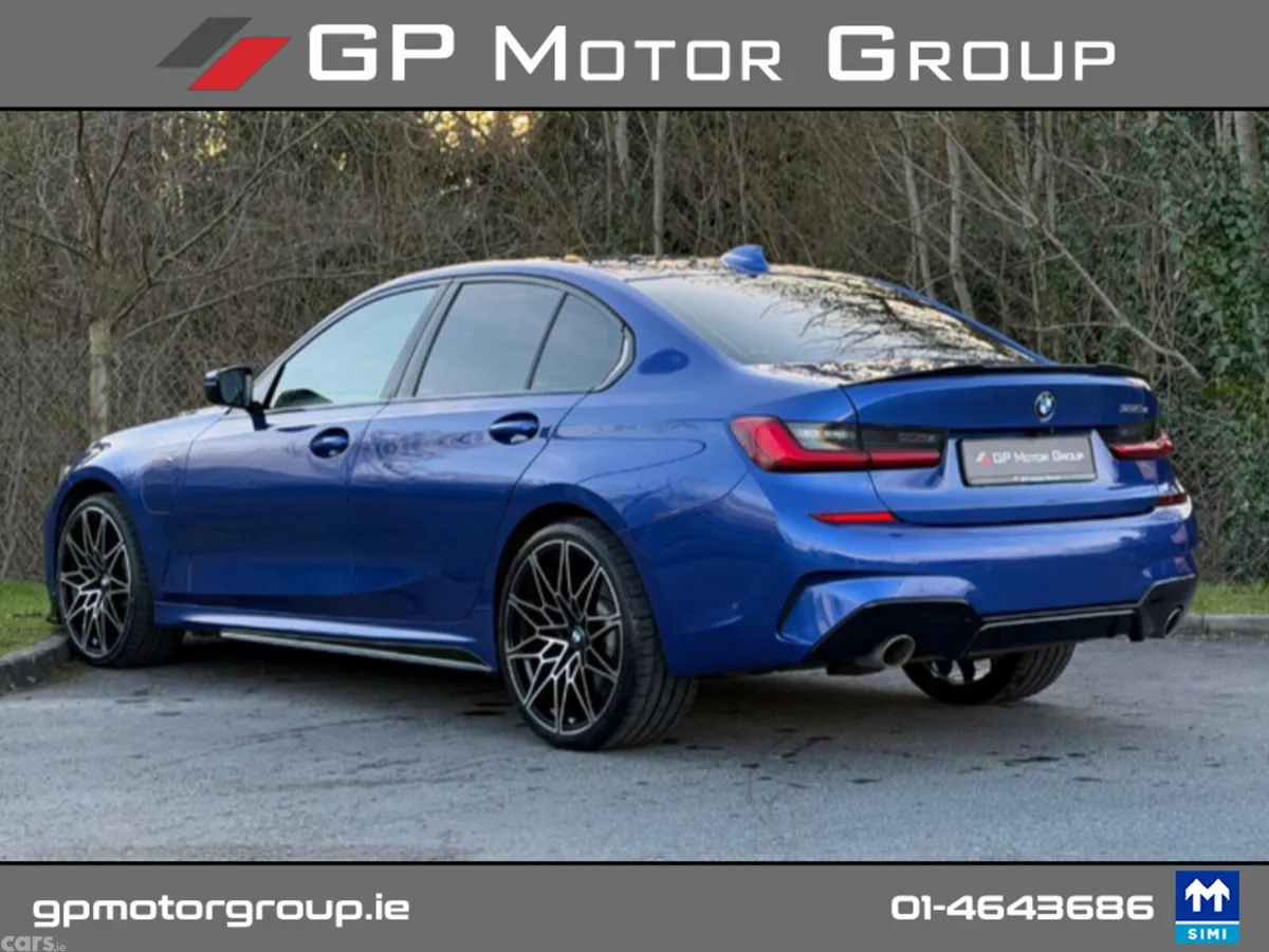 BMW 3-Series Saloon, Petrol Plug-in Hybrid, 2019, Blue
