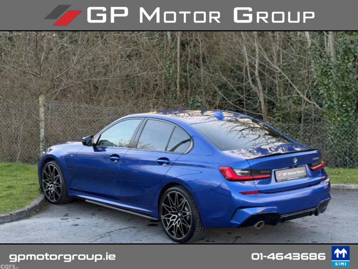 BMW 3-Series Saloon, Petrol Plug-in Hybrid, 2019, Blue