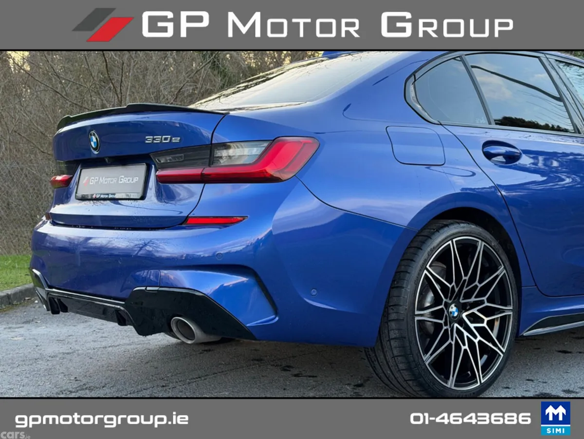 BMW 3-Series Saloon, Petrol Plug-in Hybrid, 2019, Blue
