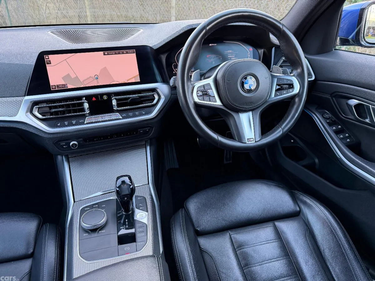 BMW 3-Series Saloon, Petrol Plug-in Hybrid, 2019, Blue