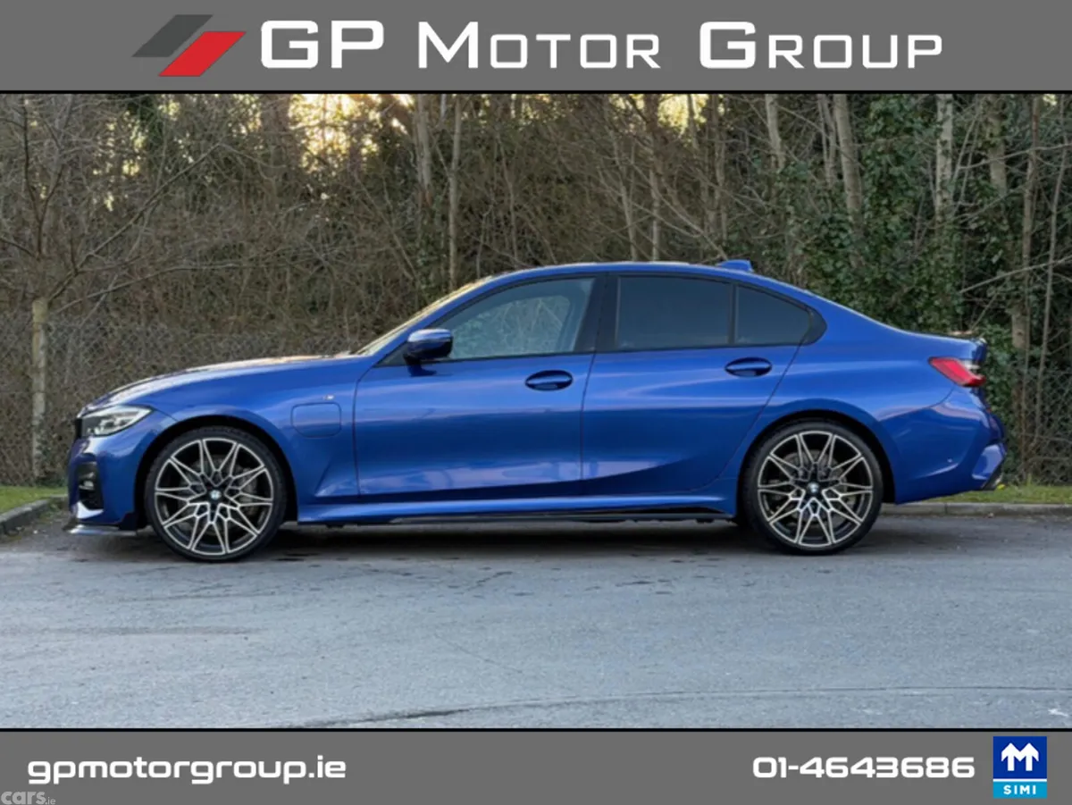 BMW 3-Series Saloon, Petrol Plug-in Hybrid, 2019, Blue