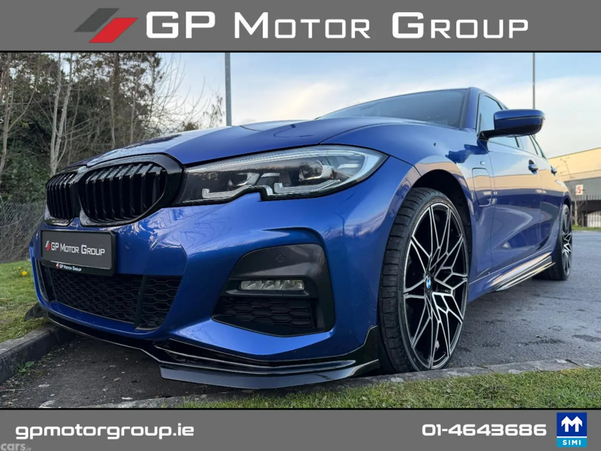 BMW 3-Series Saloon, Petrol Plug-in Hybrid, 2019, Blue