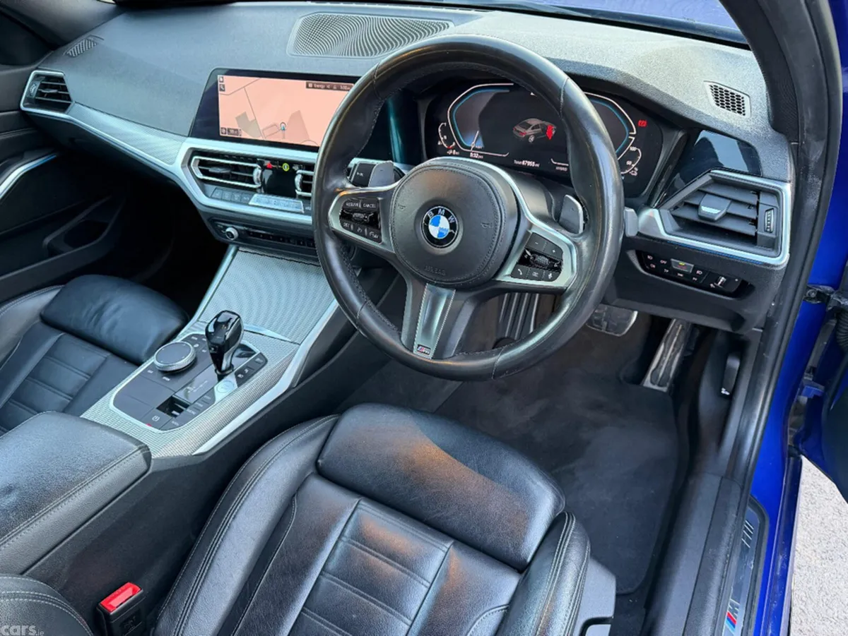 BMW 3-Series Saloon, Petrol Plug-in Hybrid, 2019, Blue