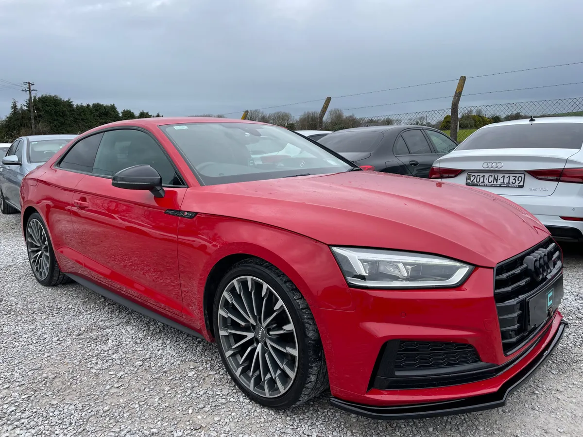 Audi A5 Coupe, Diesel, 2018, Red