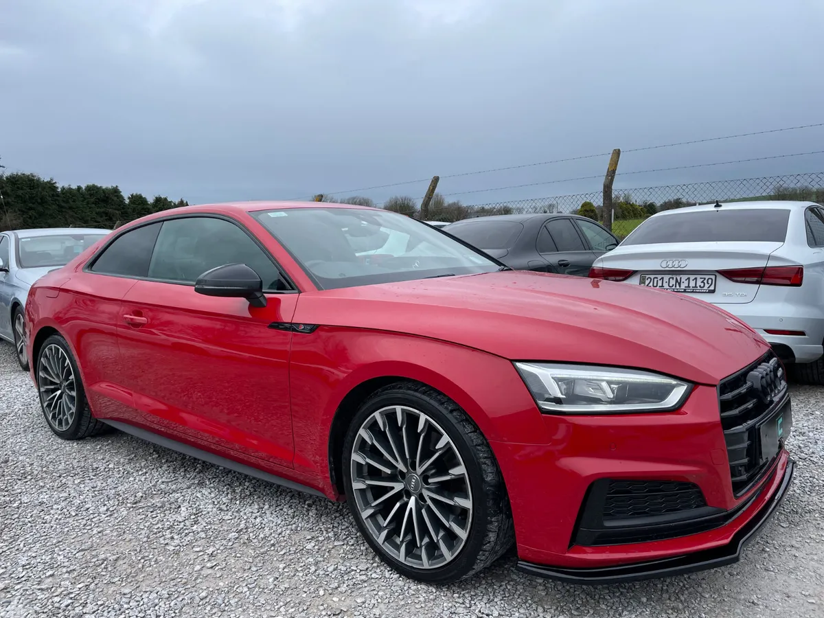 Audi A5 Coupe, Diesel, 2018, Red