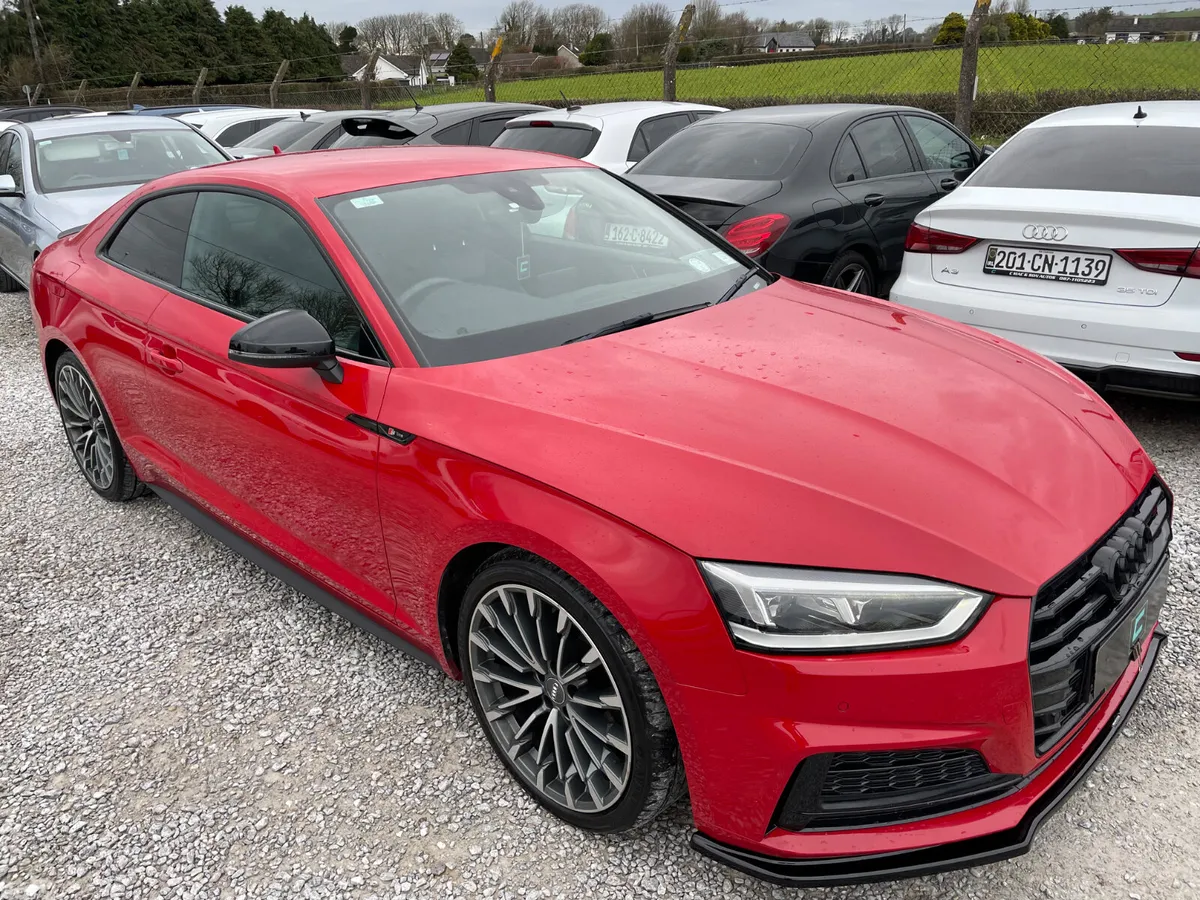 Audi A5 Coupe, Diesel, 2018, Red