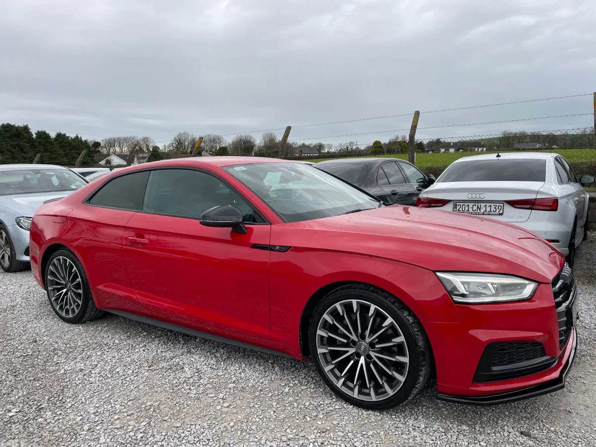 Audi A5 Coupe, Diesel, 2018, Red