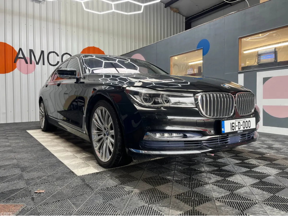 BMW 7-Series Saloon, Petrol Plug-in Hybrid, 2016, Black