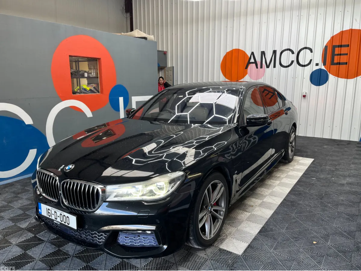 BMW 7-Series Saloon, Petrol Plug-in Hybrid, 2016, Black
