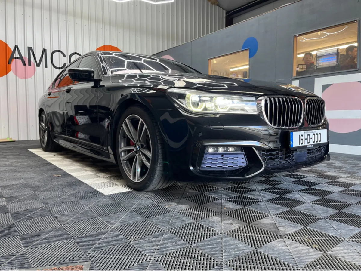 BMW 7-Series Saloon, Petrol Plug-in Hybrid, 2016, Black