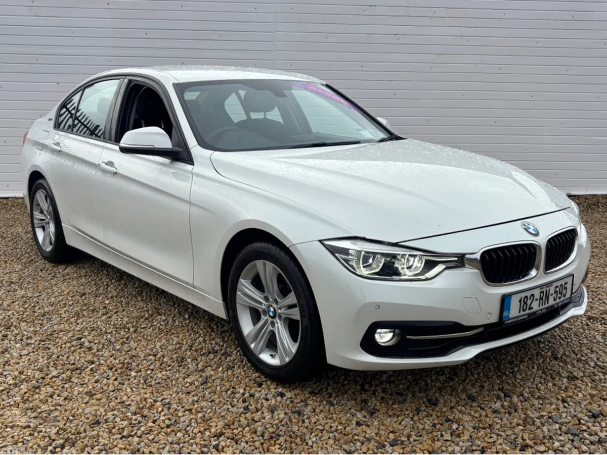 BMW 3-Series Saloon, Petrol Plug-in Hybrid, 2018, White