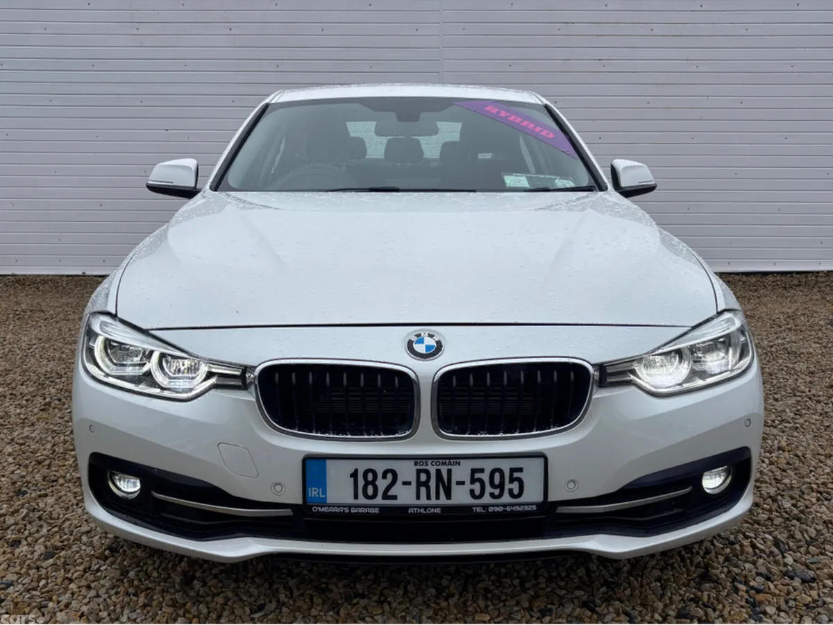 BMW 3-Series Saloon, Petrol Plug-in Hybrid, 2018, White