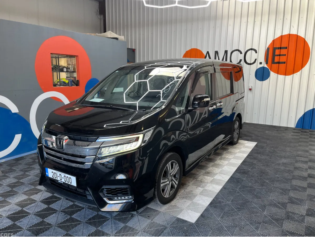 Honda Stepwagon MPV, Petrol Hybrid, 2020, Black