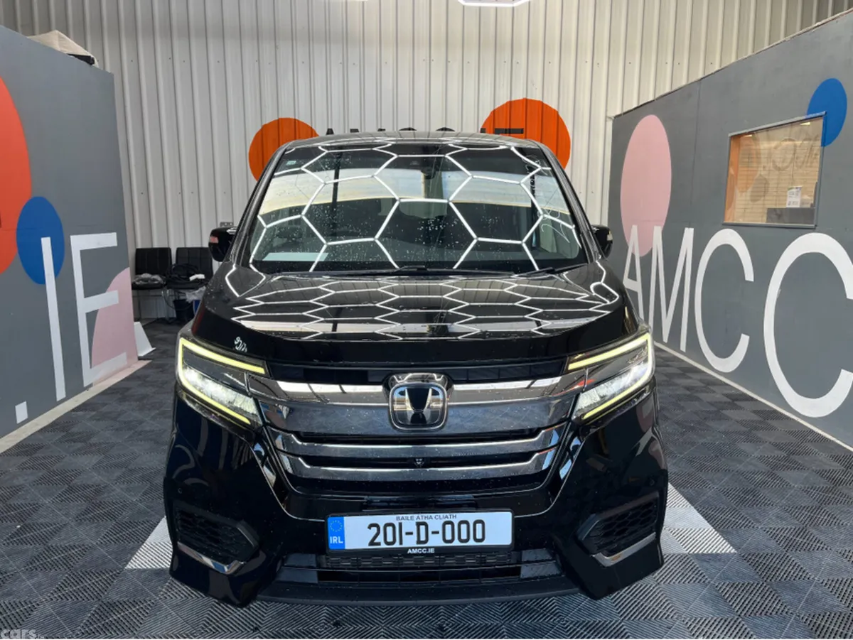Honda Stepwagon MPV, Petrol Hybrid, 2020, Black
