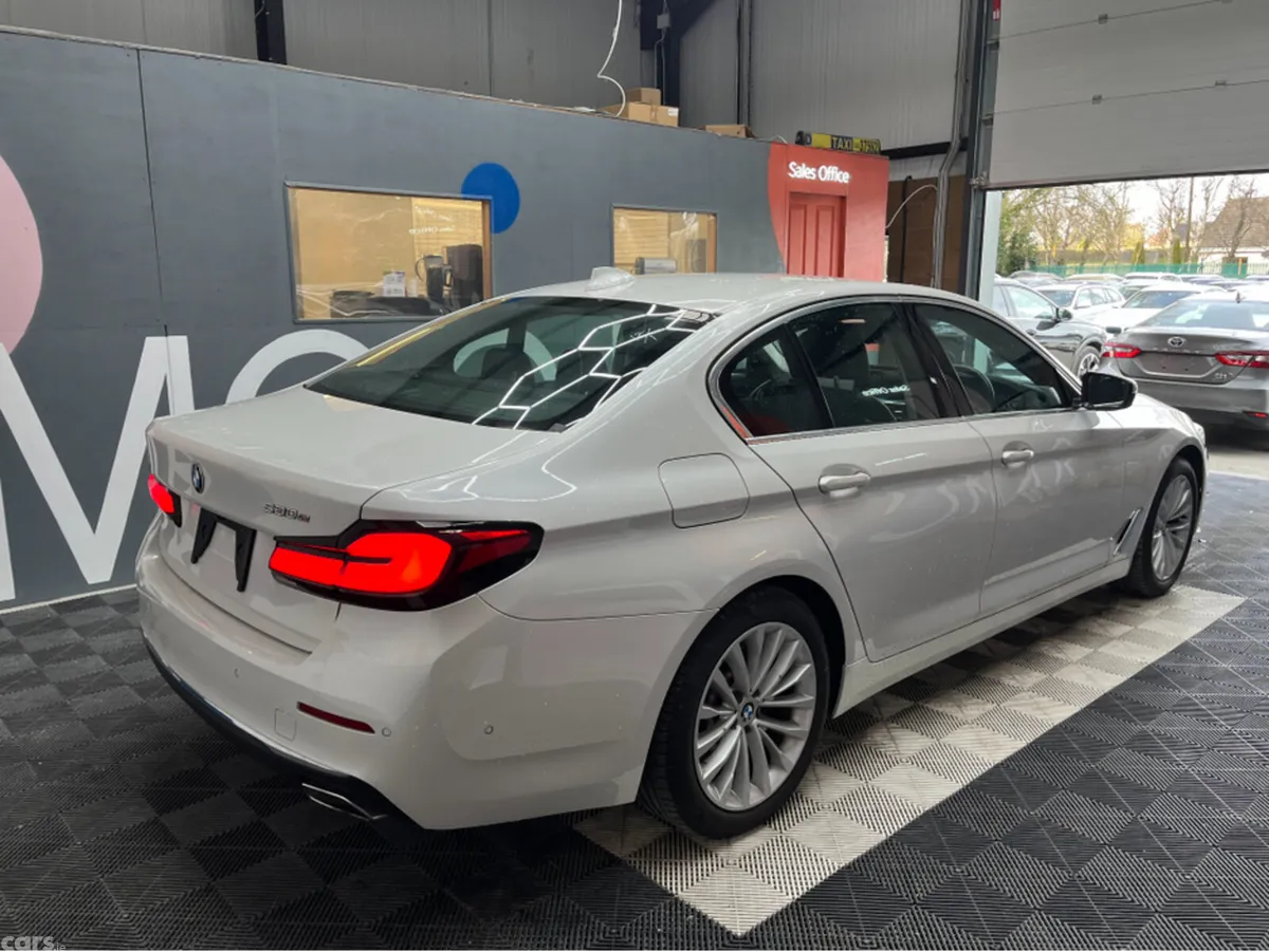 BMW 5-Series Saloon, Petrol Plug-in Hybrid, 2020, White