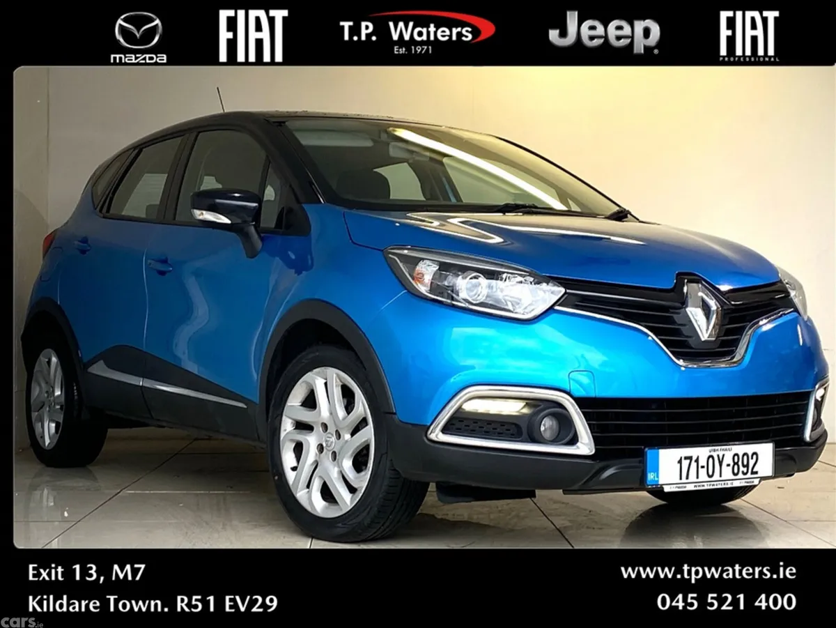 Renault Captur Hatchback, Diesel, 2017, Blue