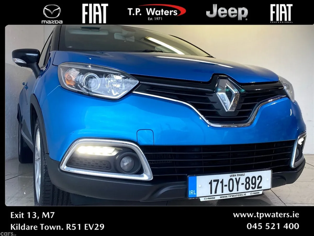 Renault Captur Hatchback, Diesel, 2017, Blue