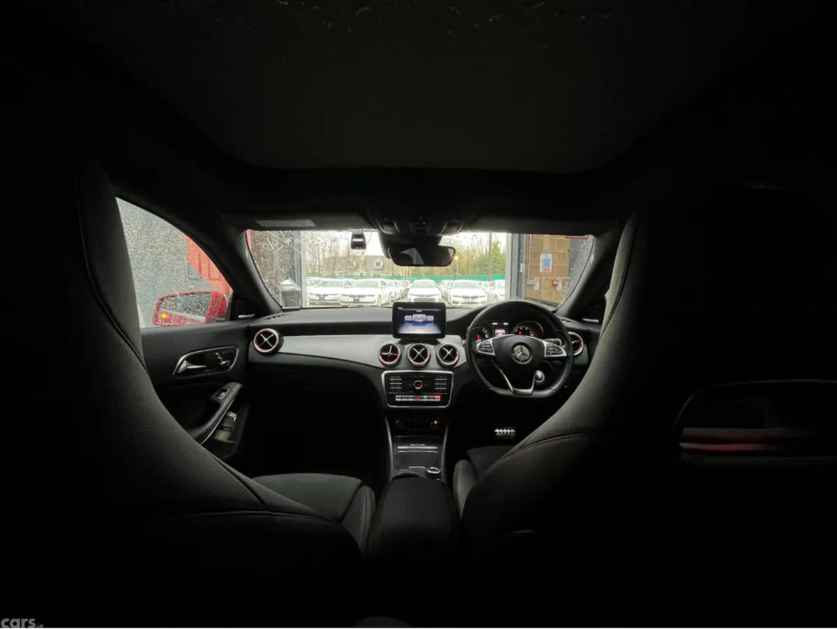 Mercedes-Benz CLA Saloon, Petrol, 2018, Red