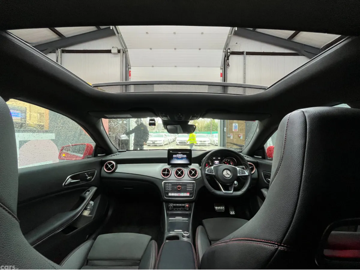 Mercedes-Benz CLA Saloon, Petrol, 2018, Red